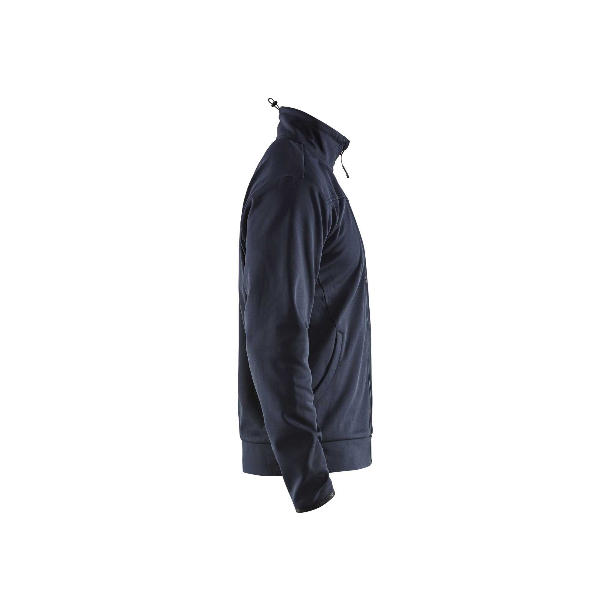 BLAKLADER 33622526 Sweatshirt With Full Zip Work Sweatshirt MEN - Pique Fleece